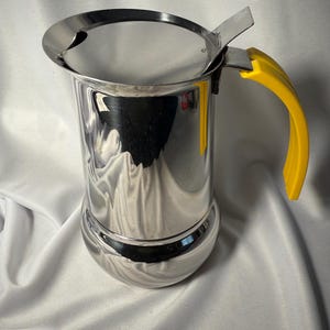 Vintage Guido Bergna Stainless Steel Italian espresso maker