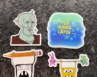 Cartoon sticker (Matte Finish)