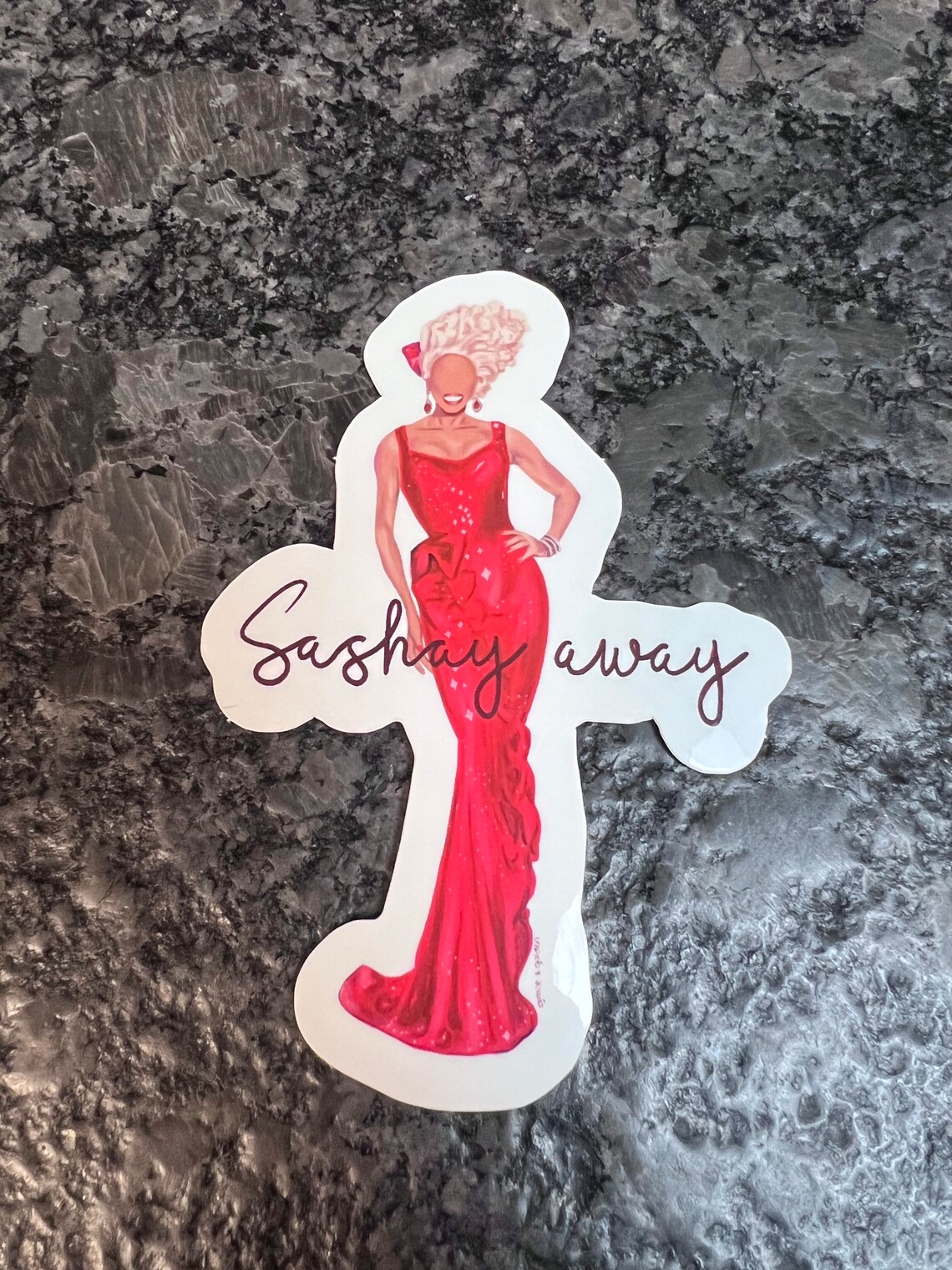 Ru Paul Sashay Away Sticker Vinyl Laptop Windshield Etsy