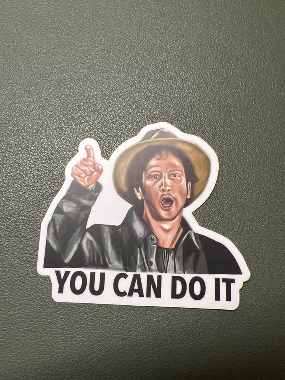 You Can Do It! Waterboy Vinyl Sticker (matte Finish) - Etsy Israel