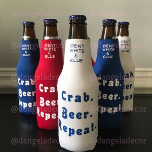 Insulated Zipper Bottle Cooler Koozies - Set of 2 » Made In Michigan