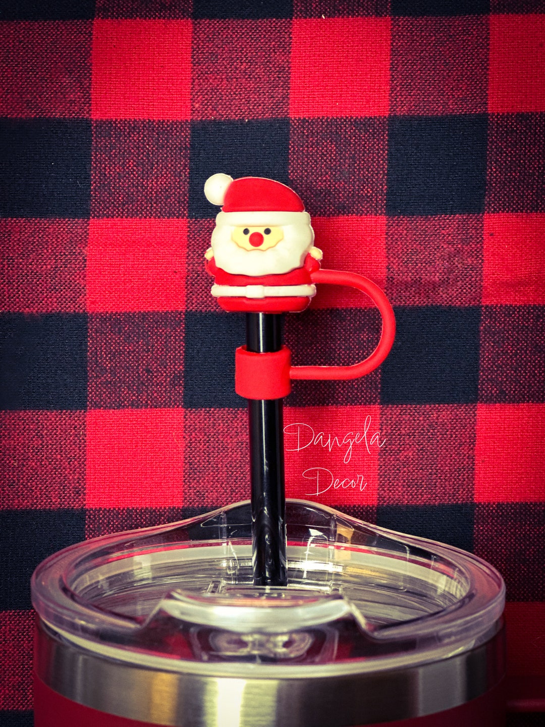 Christmas Stanley Cup Straw Cover Stanley Accessories Drink Topper
