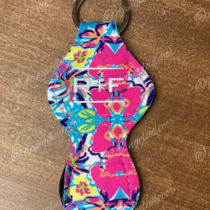 Rodan and Fields RF Chapstick , Lip Shield holder, neoprene teacher gift, gifts for her, keychain holder image 7