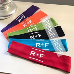 NEW Assortment of Personalized Headbands R+F Rodan and Fields Advovare Doterra Young Living Renter Gift Consultant Reward Downline