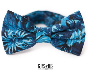 Mens Boys Martinique Banana Leaf Pre-tied Wedding Party Bow Ties Mens Boys Martinique Banana Leaf Pre-tied Wedding Party Bow Ties