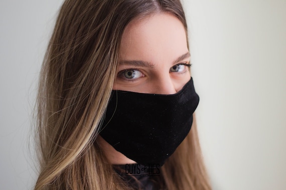 完売☆即発送☆1点限定☆Velvet Tie-Back Reusable Face Mask Velvet Face Mask, 25 COLORS, Wedding Bridal Covering, Luxury