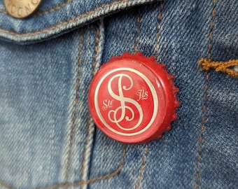 Distintivo de broche de tampa de garrafa Fancy S (Stefls)