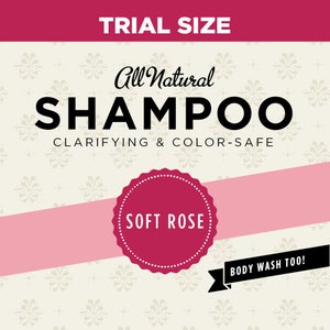 Soft Rose Organic Shampoo (Trial Size)
