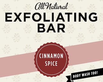 Cinnamon Spice Exfoliating Soap Bar