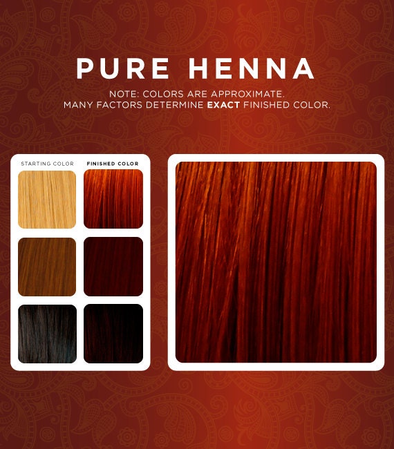 Pure Henna Hair Dye - Etsy Pure Henna Hair Dye - Etsy