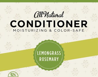 Lemongrass Rosemary Conditioner (Trial Size)