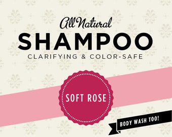 Soft Rose Organic Shampoo