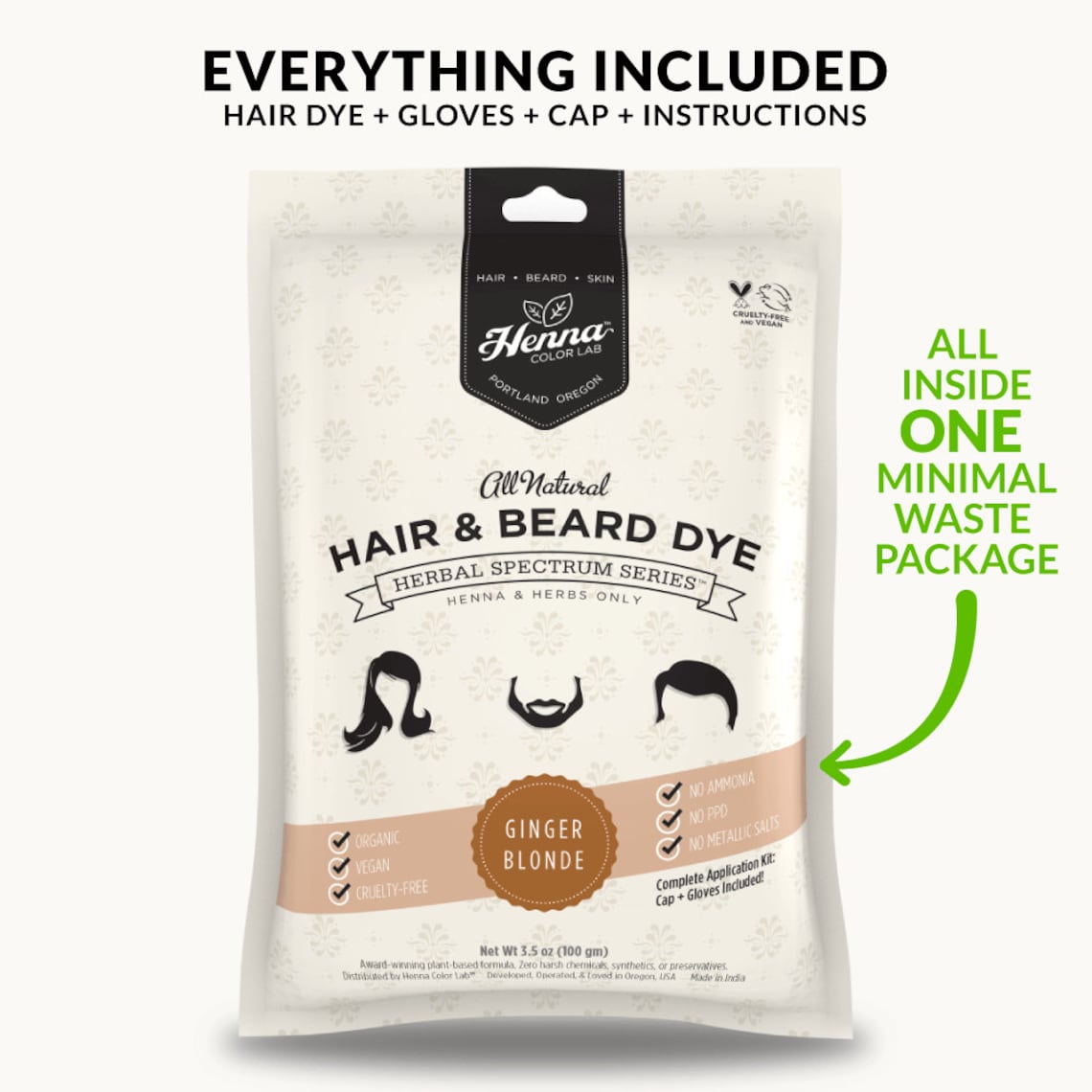 Ginger Blonde Henna Hair Dye Etsy Australia