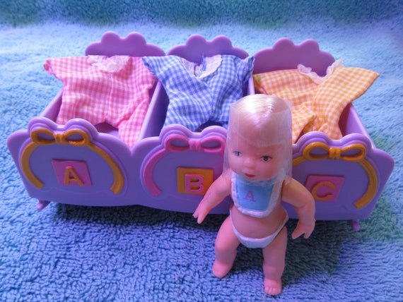 Abc Triplets Tara Toy Corp Cradle Nighties Vintage W Box Etsy