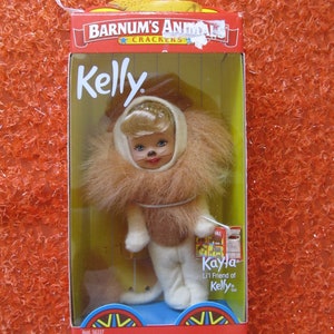 Barnum&#39;s Animal Crackers Kelly Kayla Lion Doll Li&#39;l Friend 2002 New in Box