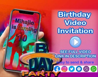 Best Video Invitations Vertical For Android Ios Par Invideo