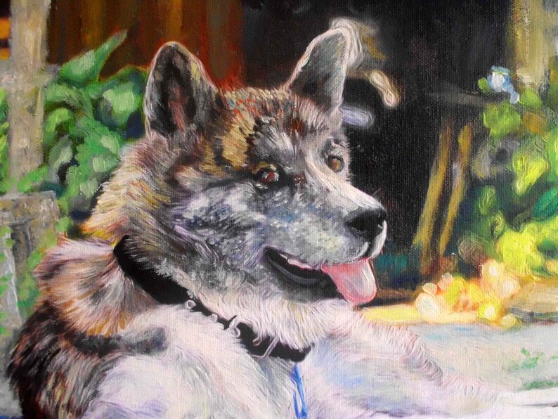 Custom Pet Oil Painting