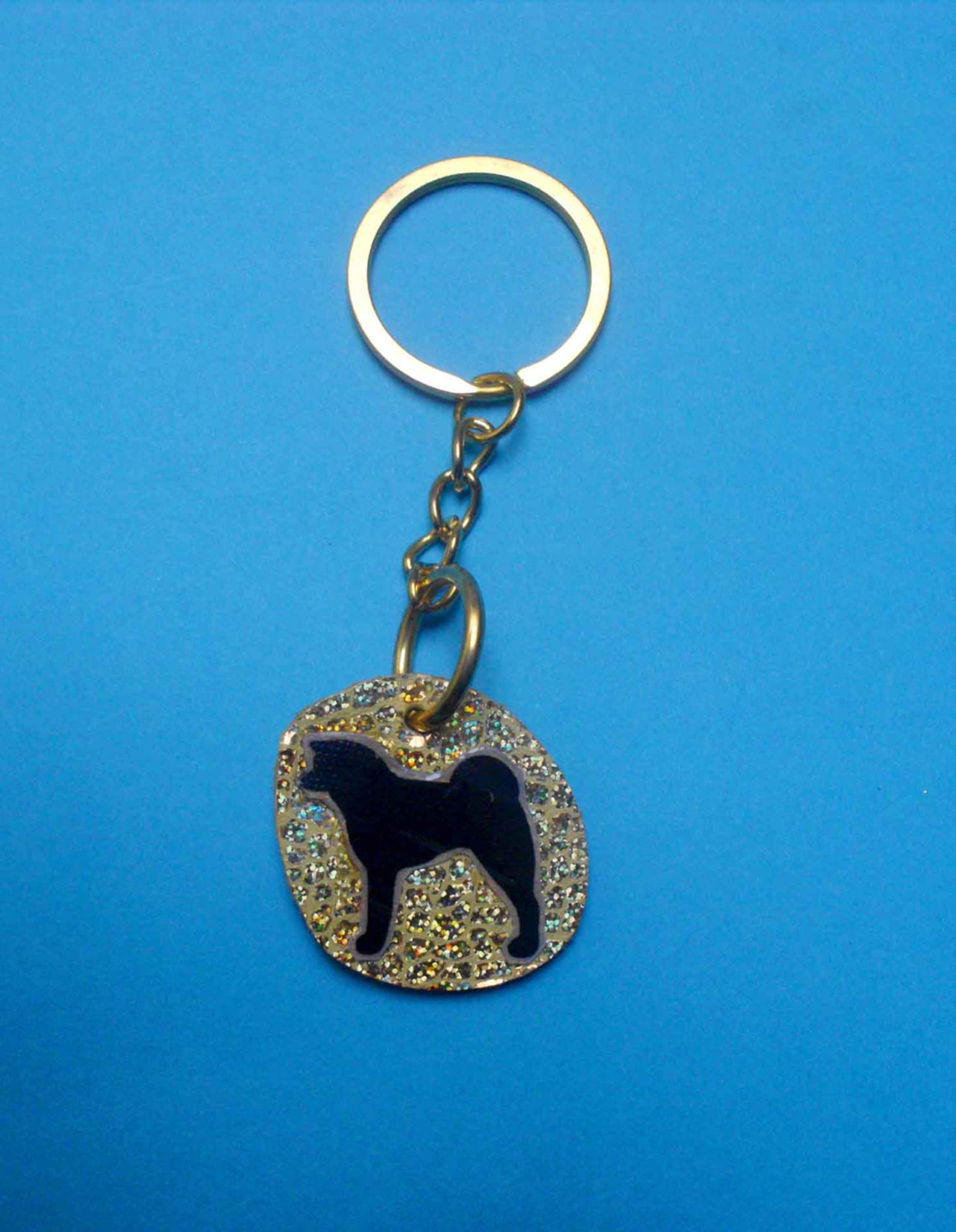 Colgante de llave de perro Akita Etsy
