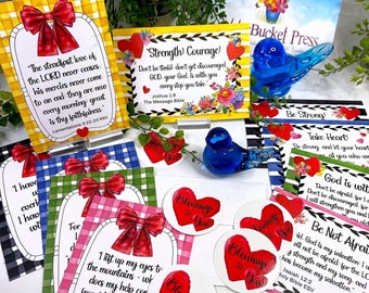 Scripture Postcards, Encouragement for Christians, Inspirational Gifts, Variety Set