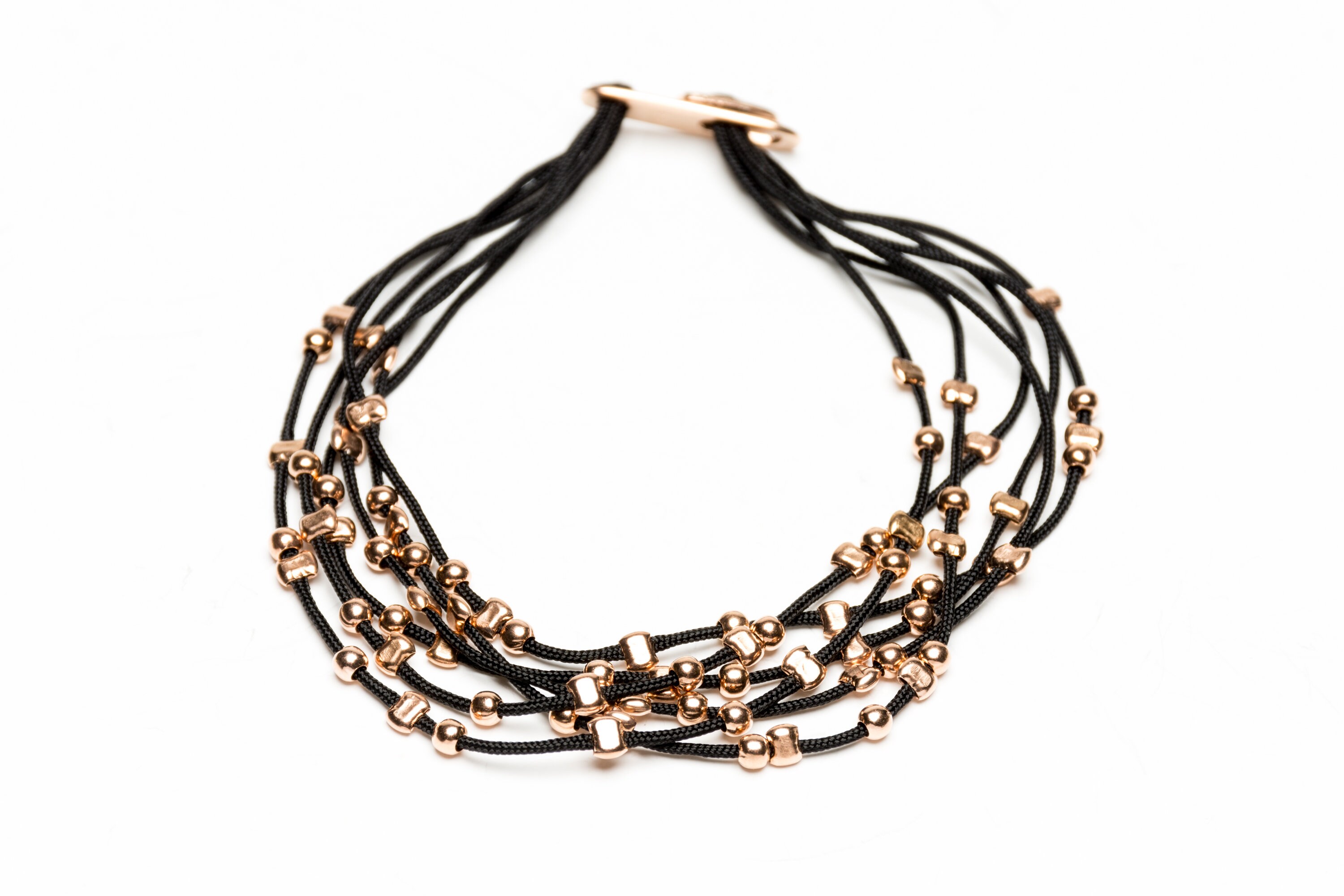 Dainty Rose Gold Wrap Beaded Bracelet for Women Delicate Etsy