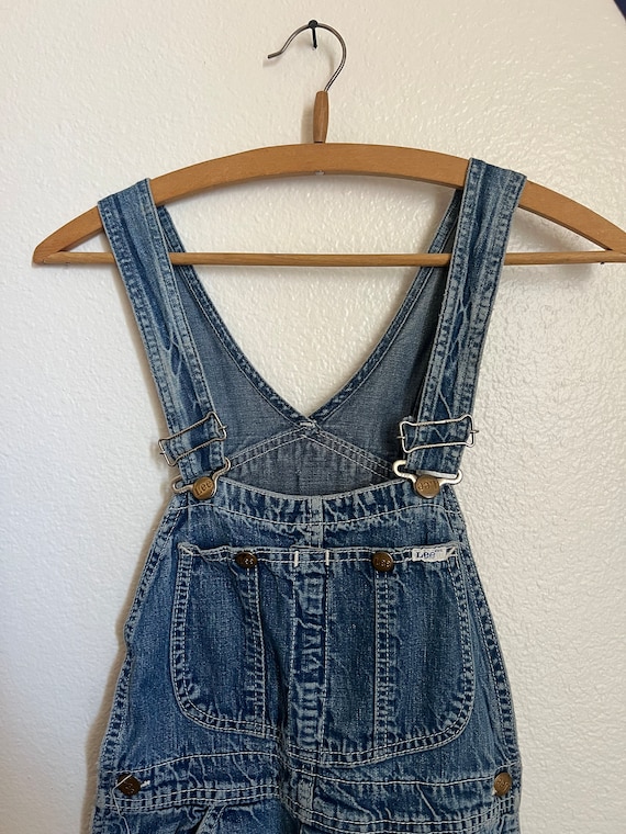 1960's Vintage Lee Jean Denim Bib Overalls