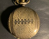 Base Balll Antique Custom Fashion Pill Box Medicine Tablet Holder for Pocket or Purse, comes with necklace or belt clip chain
