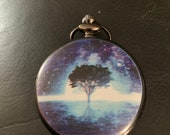 Lightning Tree Custom Fashion Pill Box Medicine Tablet Holder for Pocket or Purse, comes with necklace or belt clip chain