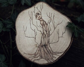 Strange Tree Woodburning