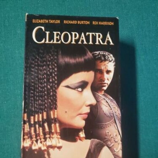 Cleopatra (VHS, 2001, 2-Tape Set, Special Edition) VHS TAPE Elizabeth Taylor