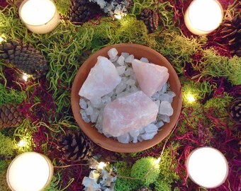 Raw Rose Quartz