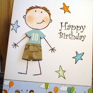 Birthday card for Boys