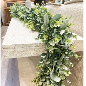 WildIvory Eucalyptus Garland - Lush, Natural Looking Artificial Faux  Greenery Garland Vine - Artificial Plants & Flowers, Facebook Marketplace