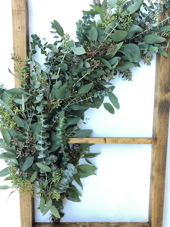 Fresh Eucalyptus Garland Seeded Eucalyptus Wedding Table Etsy