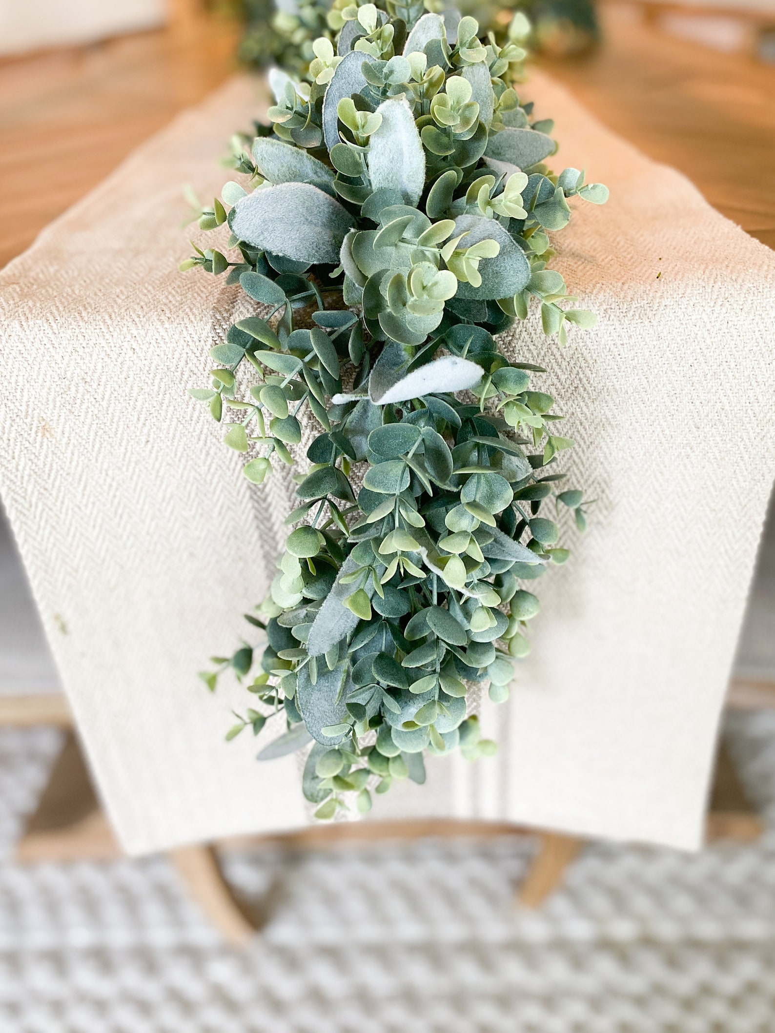 Bridal Shower Greenery Garland Bridal Shower Decorations Etsy