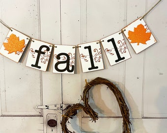 Rustic Fall in Love Banner Fall Wedding Decor Fall in Love | Etsy