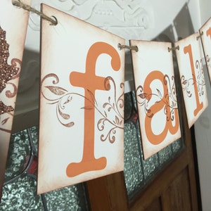 Fall Banner, Thanksgiving Banner, Rustic Fall Decoration, Thanksgiving ...