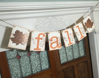 Fall Banner, Thanksgiving Banner, Rustic Fall Decoration, Thanksgiving Decor, Autumn Photo Prop