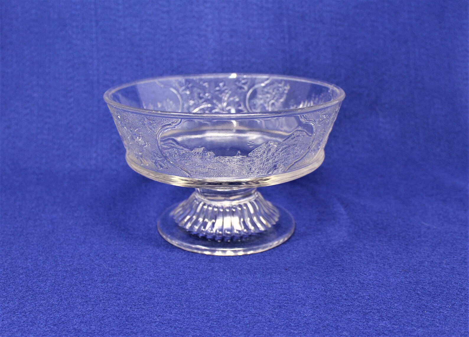 Antique Compote / Footed Bowl Canadian Pattern Etsy