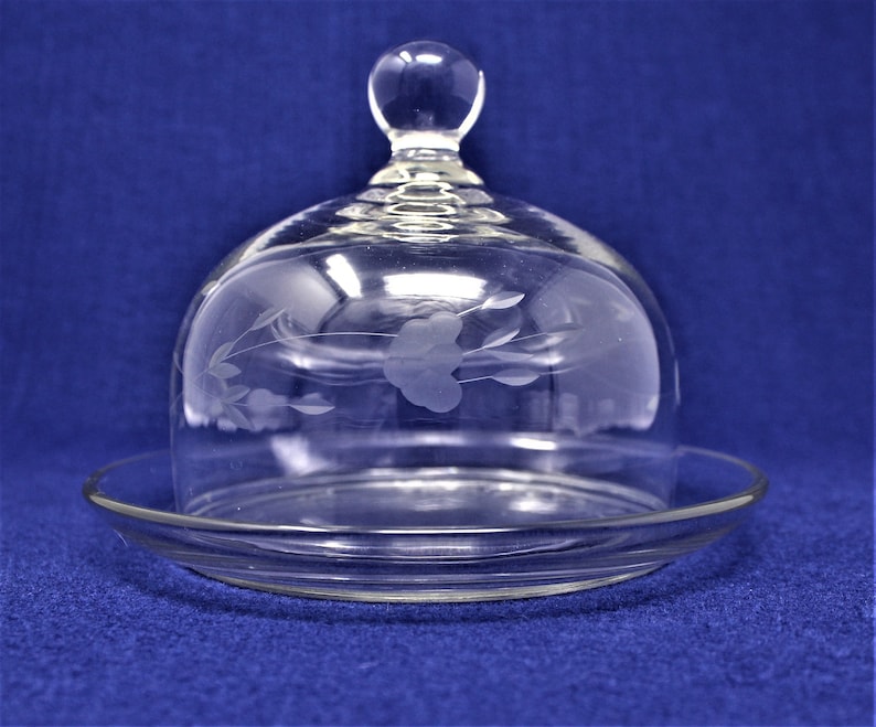 Vintage Butter Dish with Round Dome Heritage Etsy