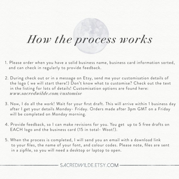 Floral Branding Package Full Branding Flower Branding Kit Etsy