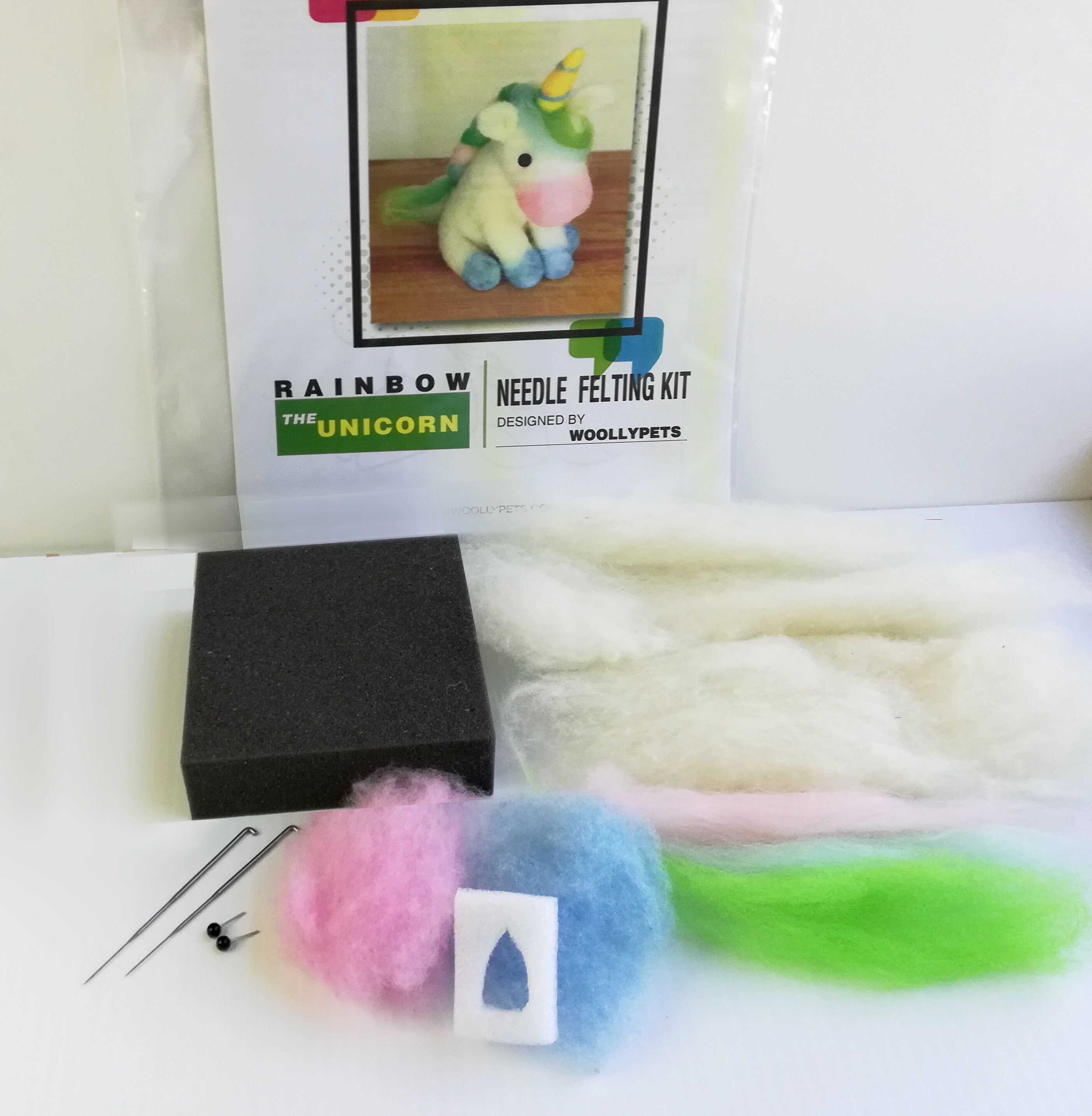Wool Needle Felting Kit for Beginner Starers, Animal Dog Corgi Needle  Felting Kits for DIY Art Craft Kids Adults (Halloween)