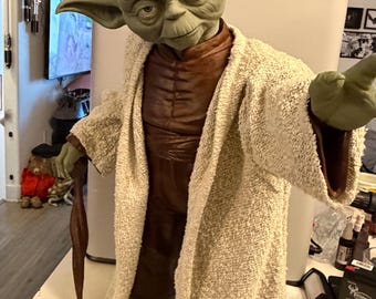 Lebensgroße Custom Meister Yoda Statue