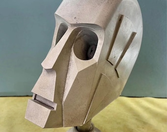 Lebensgroße Dtar Wars 8D8 Droidenkopf