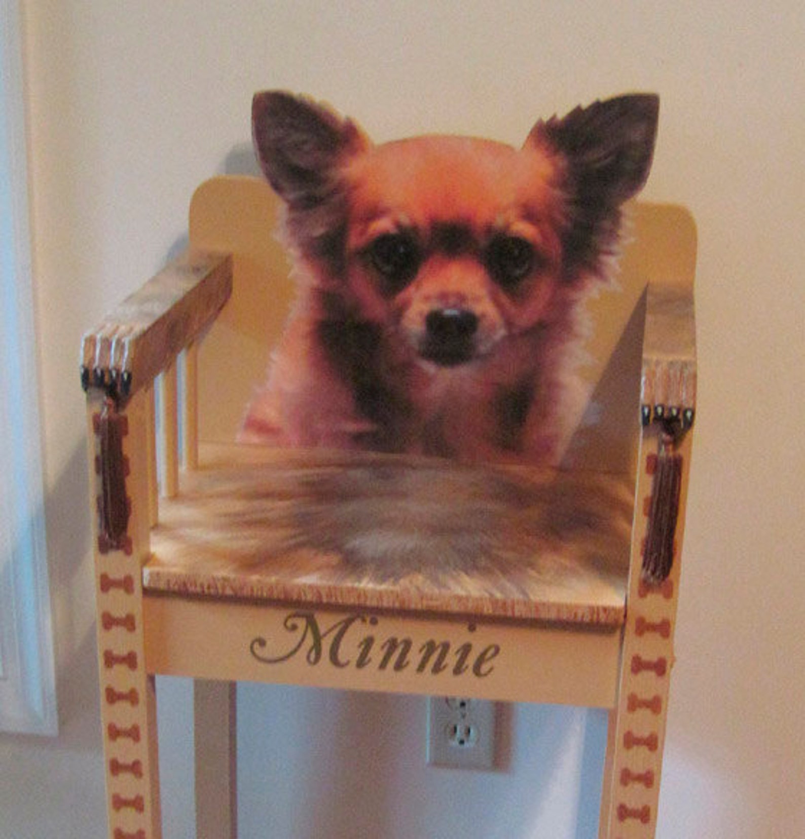 Dog High Chair Custom Made to Order With Your Dog on Back. Etsy