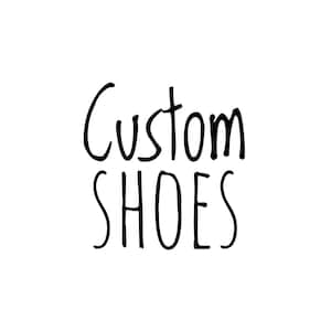 Custom Shoes - please contact shop prior to purchasing