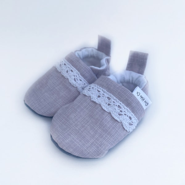 Lavender Baby Shoes Etsy