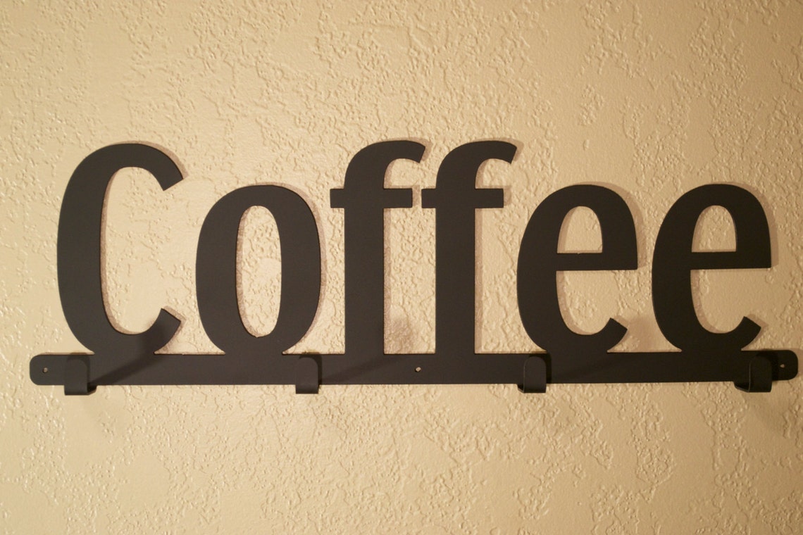 Tea Mug Holder Coffee Cup Rack Kitchen Cup Organizer Coffee Etsy