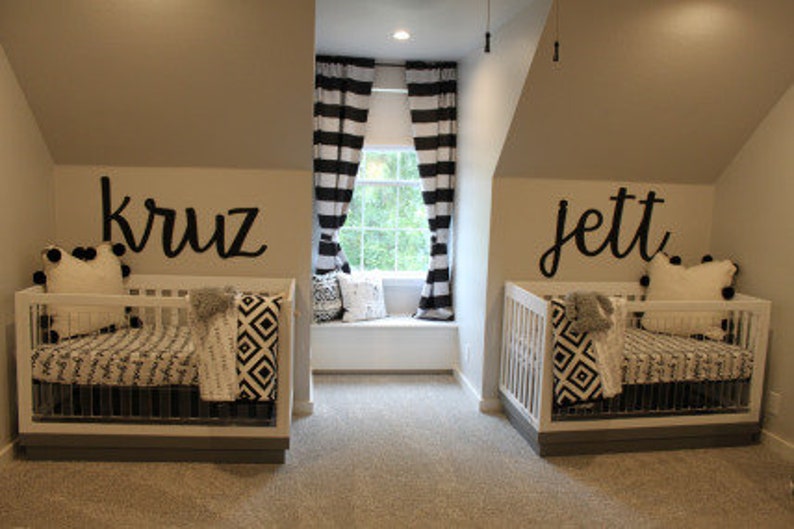 Nursery Name Sign Babies Room Name Sign Custom Metal Name Etsy