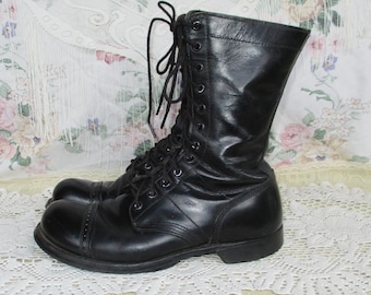 Corcoran Quality Boots Jump Jungle Black Leather Lace up