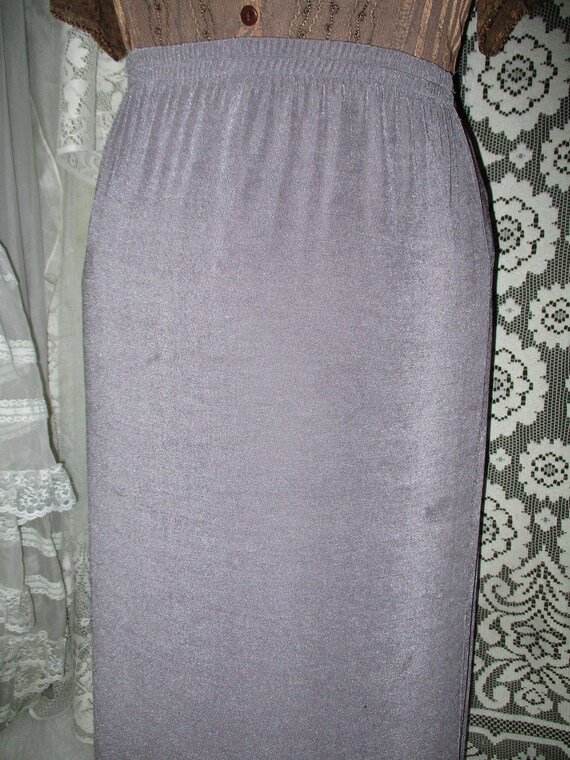 1X 90s Muted Greyish Purple Skirt by Bentley Plus… - image 9